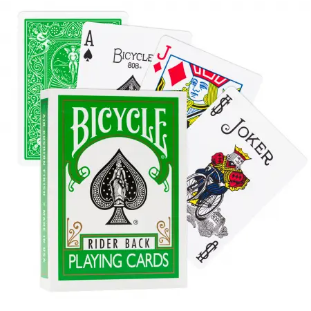 Bicycle Rider Back playing cards (Green) – Dragon's Lair