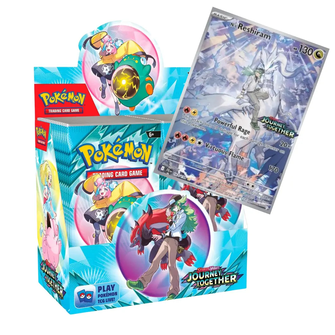 enhanced booster display box journey together Amazon.com: Pokemon TCG: Scarlet & VioletJourney Together Enhanced Booster Display Box (36 Packs) : Toys & Games