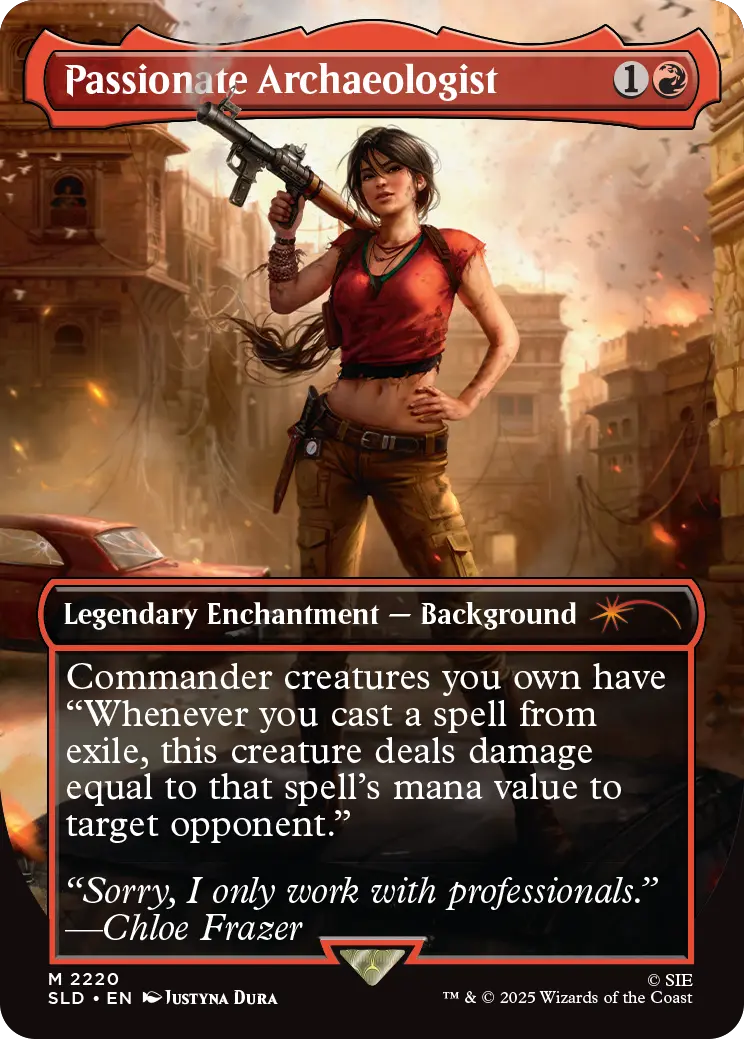 MTG Secret Lair x Uncharted – Dragon's Lair