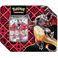 Pokémon TCG: Scarlet & Violet - Paldean Fates Tin Shiny Charizard ex (USA ed med 5 Boosters)