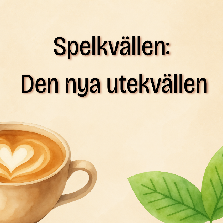 Spelkvällen är den nya utekvällen: därför väljer fler svenskar brädspel hemma