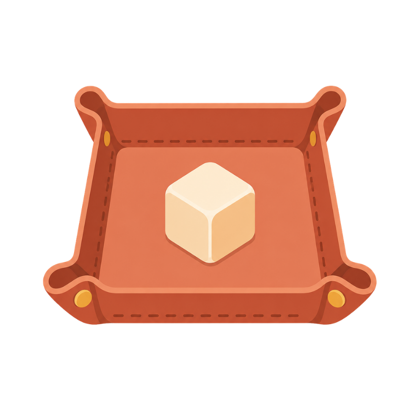 Dice tray