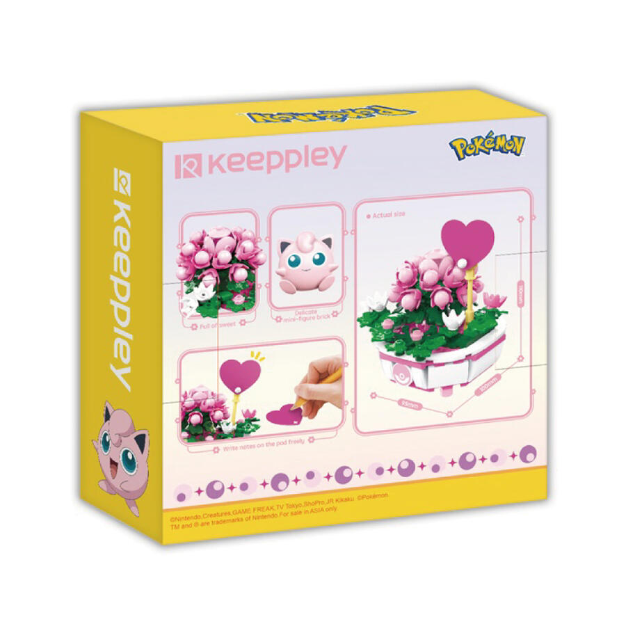 Qman Keeppley Pokemon Bonsai - Jigglypuff