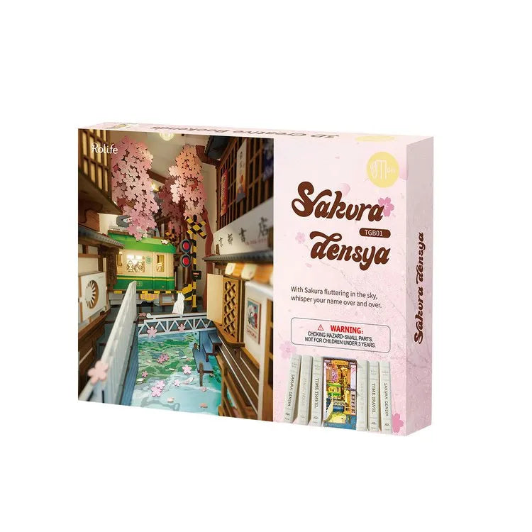 Sakura Densya - Book Nook Kit - Rolife