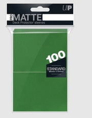 PRO-Matte Standard Deck Protector Sleeves Green (100)