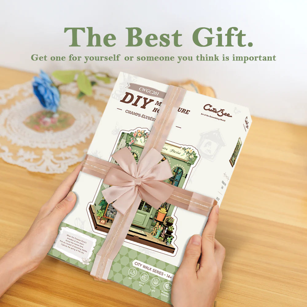 Champs-Élysées Florist - Book Nook Kit - CuteBee