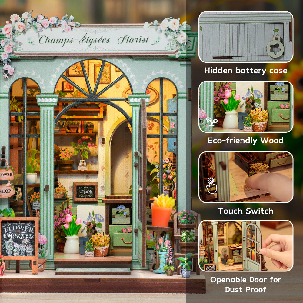 Champs-Élysées Florist - Book Nook Kit - CuteBee