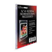1/4" Screwdown Recessed Holder