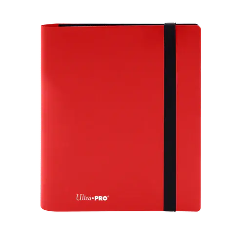 Ultra Pro - 4-Pocket PRO-Binder Eclipse - Apple Red