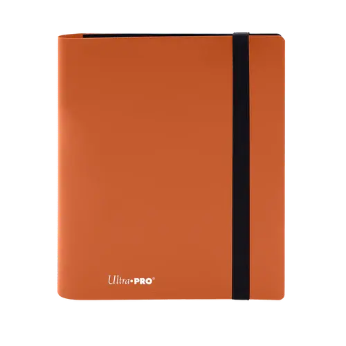 Ultra Pro - 4-Pocket PRO-Binder Eclipse - Pumpkin Orange
