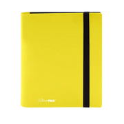 Ultra Pro - 4-Pocket PRO-Binder Eclipse - Lemon Yellow