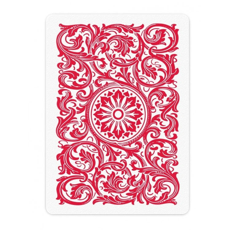 1546 Elite Poker size Jumbo index playing cards - Red
