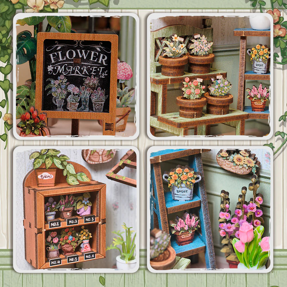 Champs-Élysées Florist - Book Nook Kit - CuteBee