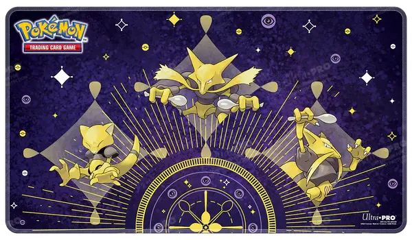 Abra Evolutions Stitched Playmat