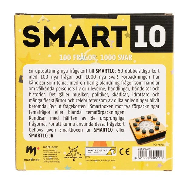 Smart10 - Kändisar