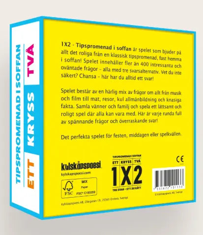 1X2 - Tipspromenad i soffan