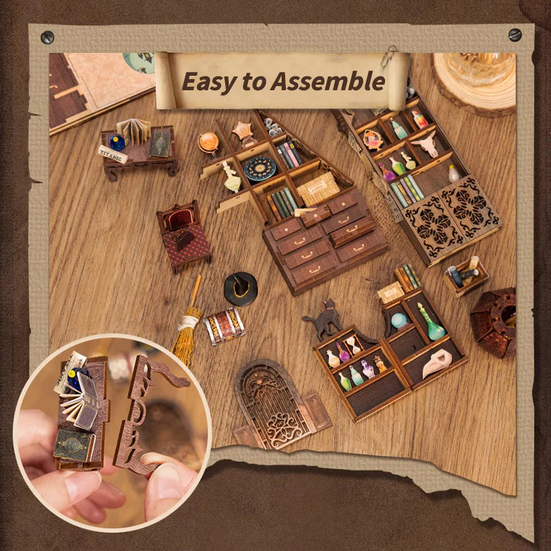 Magic Pharmacist - Book Nook Kit - CuteBee