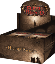 Flesh & Blood TCG - History Pack 1 Display
