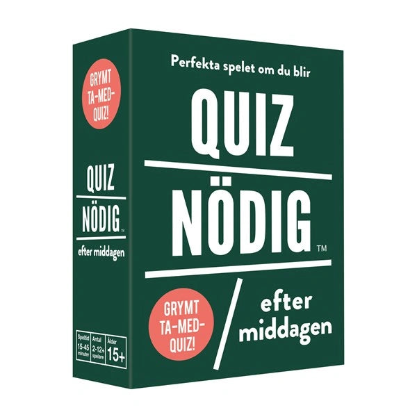 Quiznödig - Efter Middagen