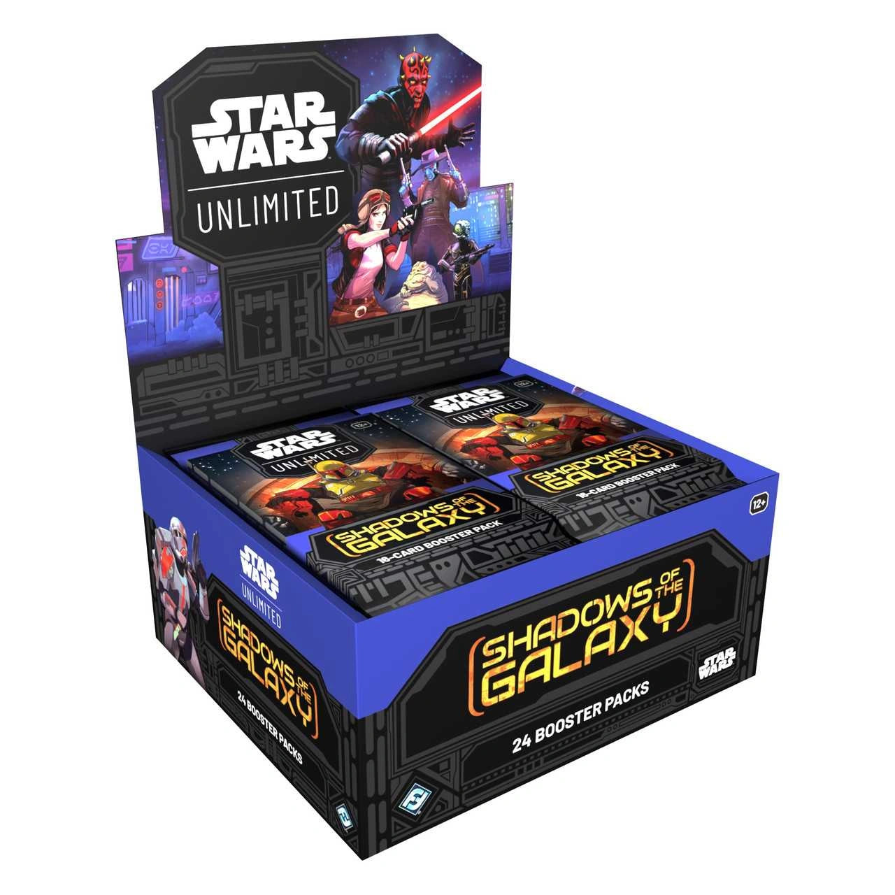 FFG - Star Wars: Unlimited - Shadows of the Galaxy Booster Display (24 Booster)