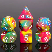 A Role Playing Dice Set: Rock Candy