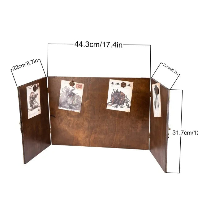 Compressed Wood Pattern DM Screen