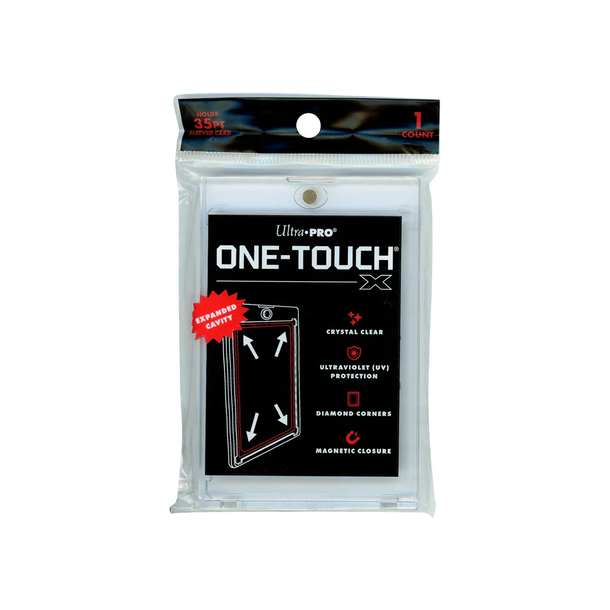 35PT UV ONE-TOUCH X Magnetic Card Holder for Sleeved Cards