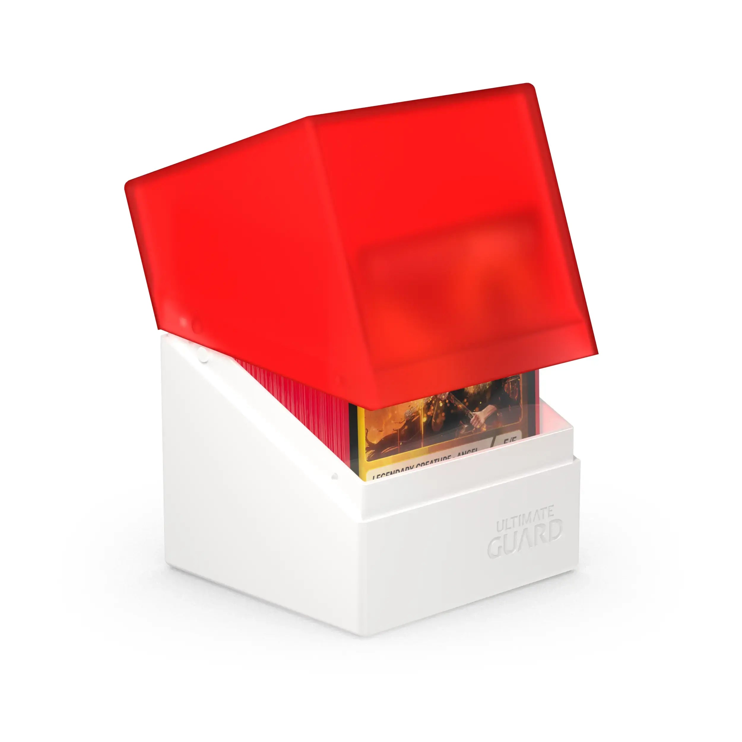 Ultimate Guard Boulder Deck Case 100+ SYNERGY Red/White