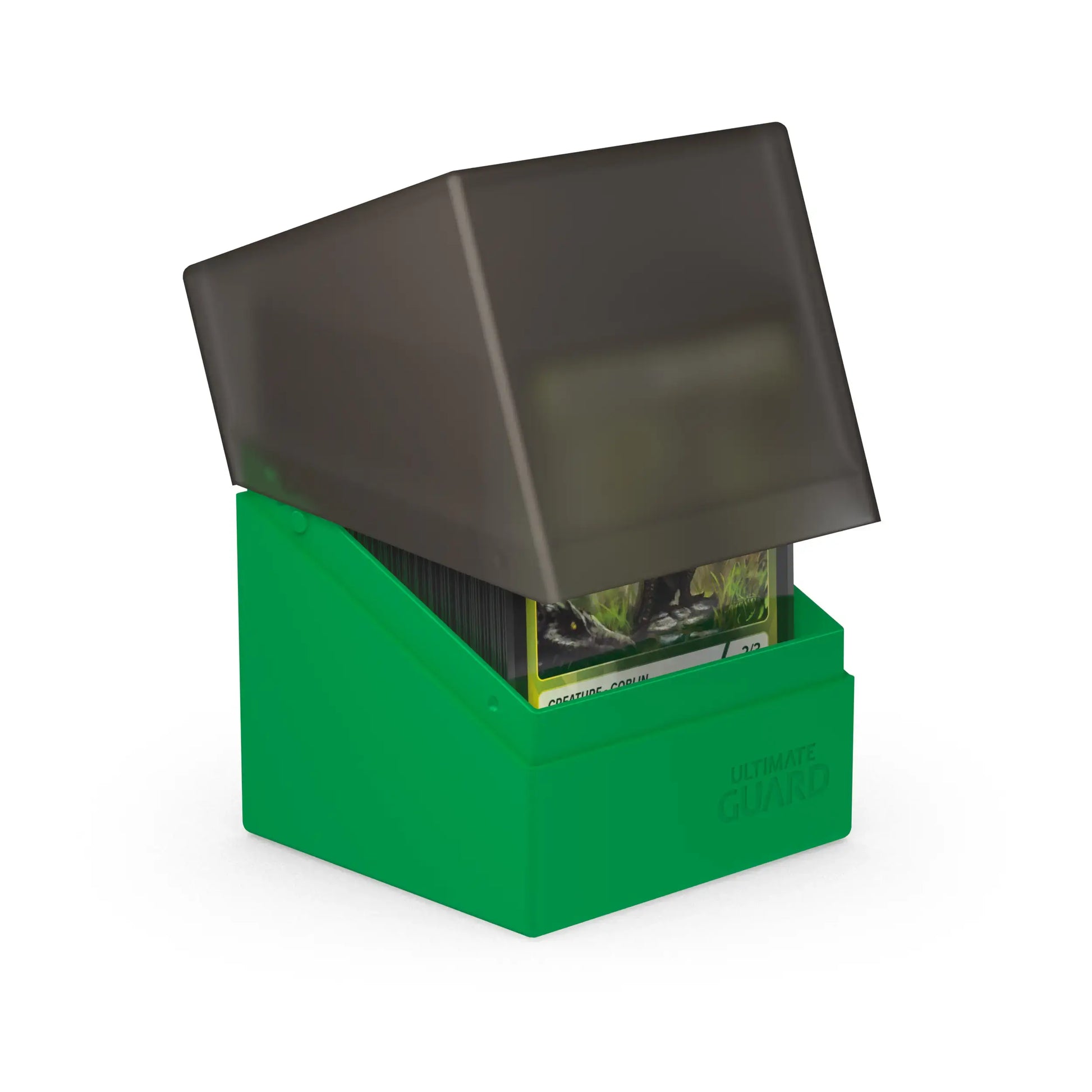 Ultimate Guard Boulder Deck Case 100+ SYNERGY Black/Green