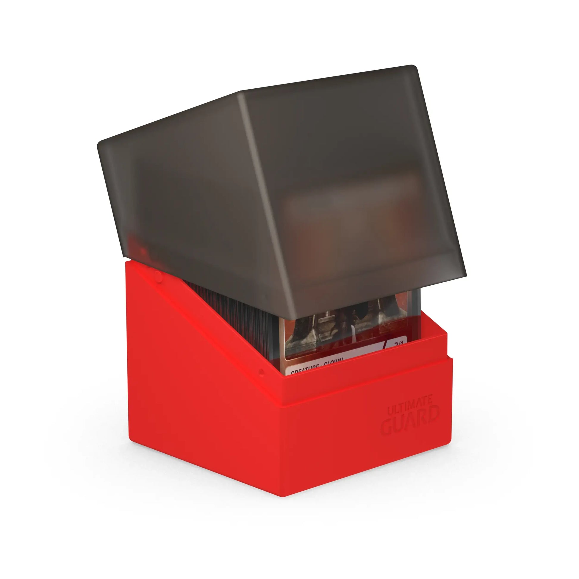Ultimate Guard Boulder Deck Case 100+ SYNERGY Black/Red