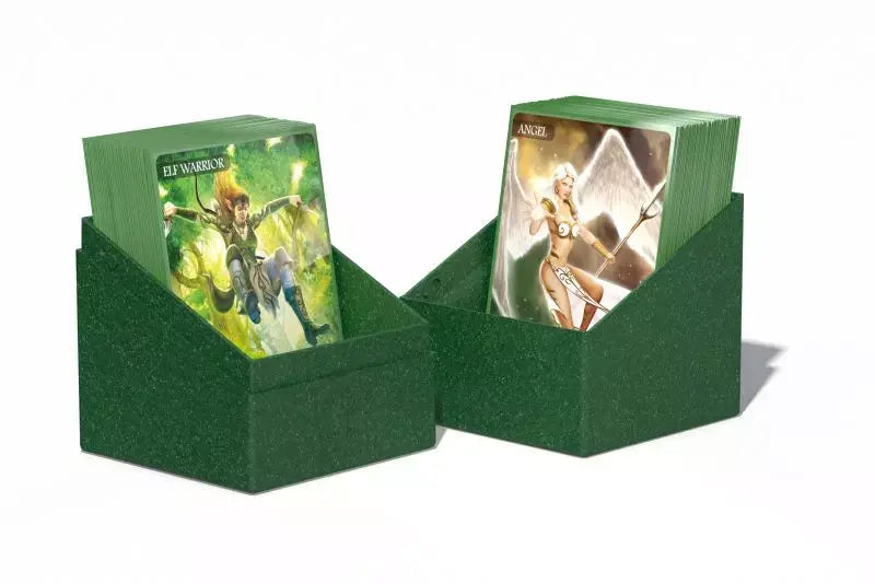 Ultimate Guard Return To Earth Boulder Deck Case 100+ Green