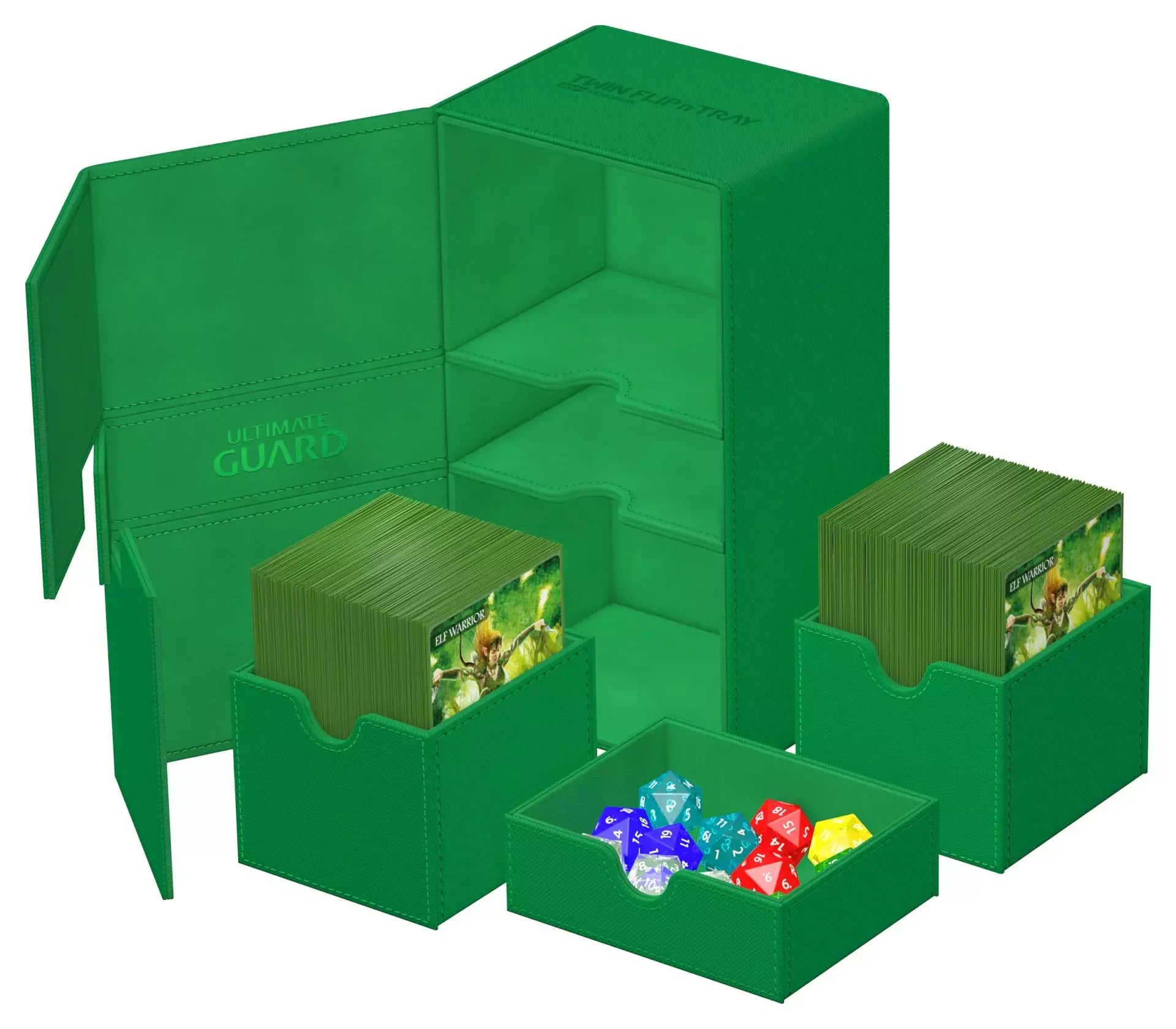 Twin Flip'n'Tray 200+ XenoSkin - Green