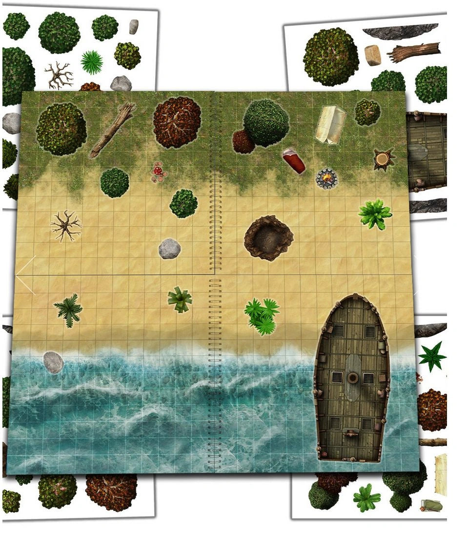 The Terrain Set Built Your Own Battlemap Set