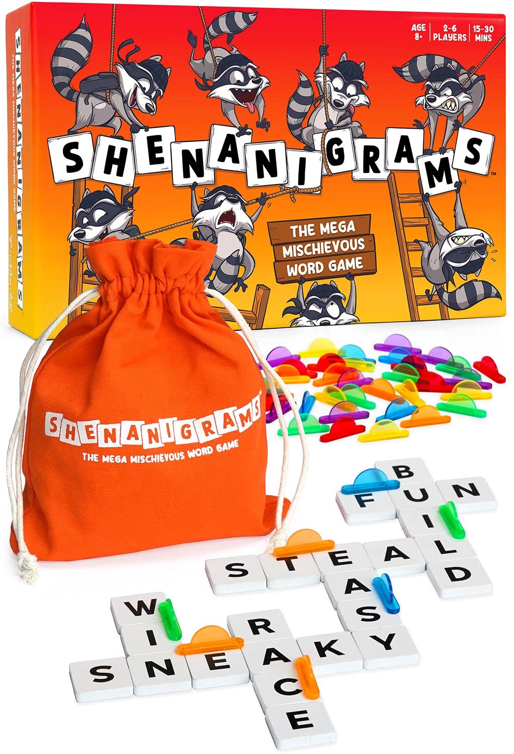 Shenanigrams The Mega Mischievous Word Game