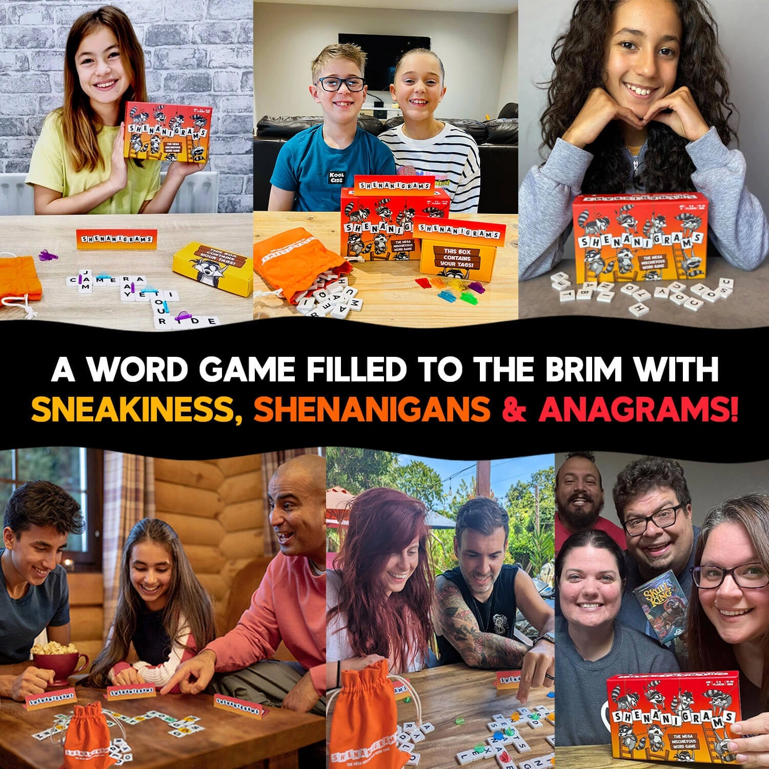 Shenanigrams The Mega Mischievous Word Game