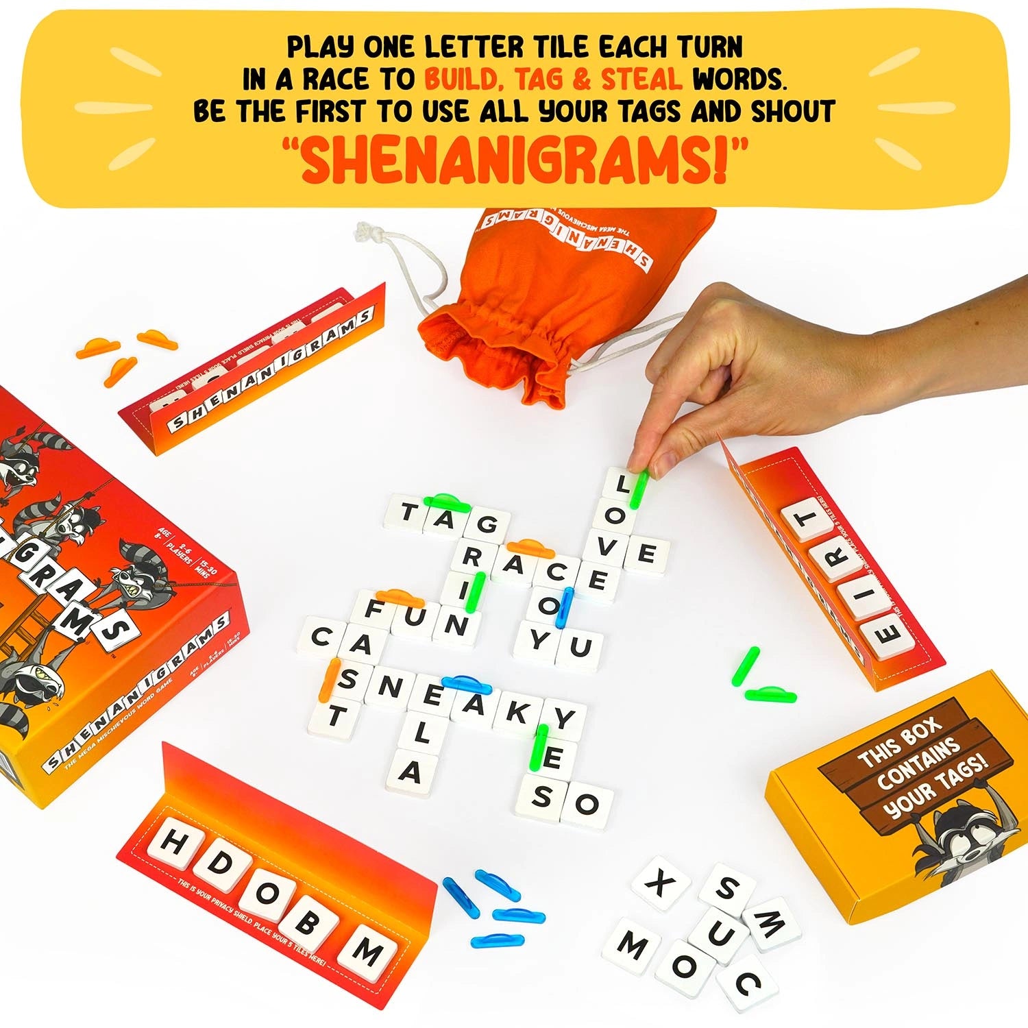 Shenanigrams The Mega Mischievous Word Game