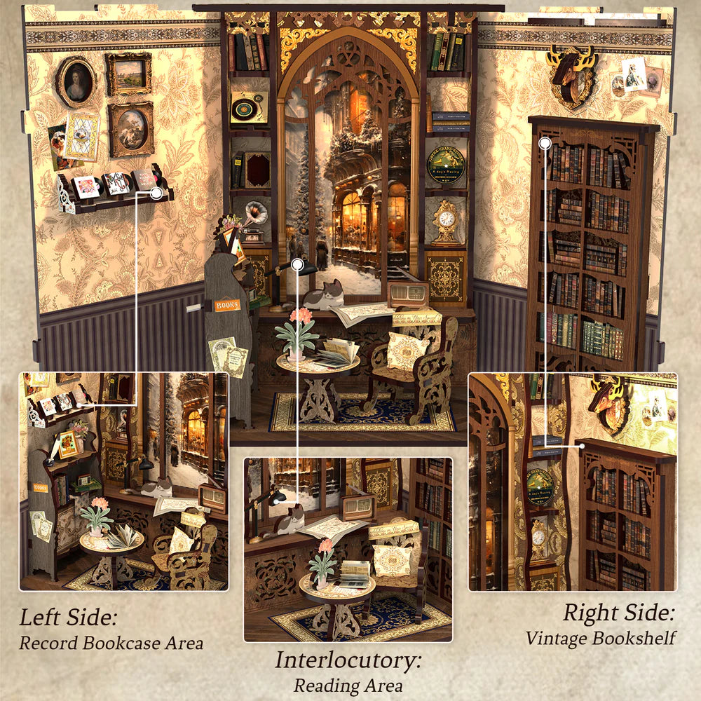 Bookshop Memories - Book Nook Kit - CuteBee