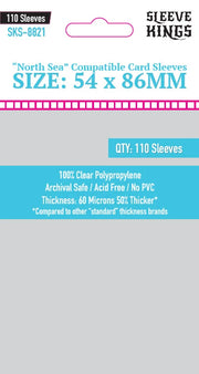 Sleeve Kings - North Sea Sleeves, 54x86mm (110)