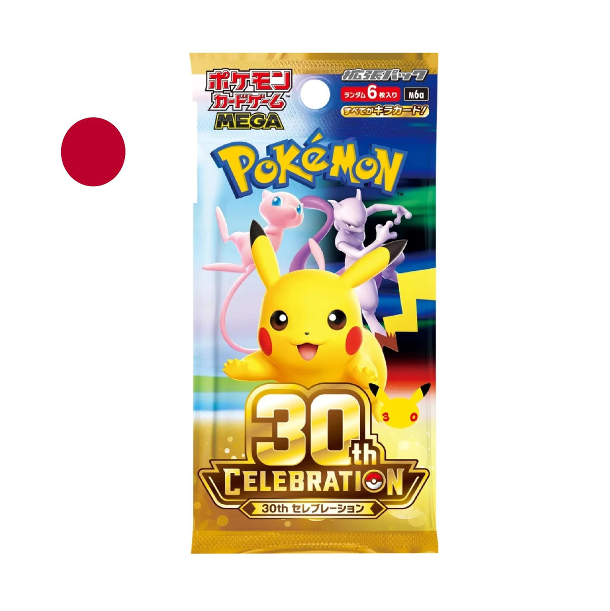 Pokémon TCG - Pokemon 30th Celebration Booster (Japansk) (m6a)