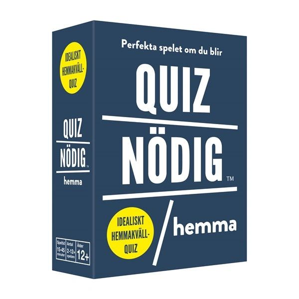 Quiznödig - Hemma
