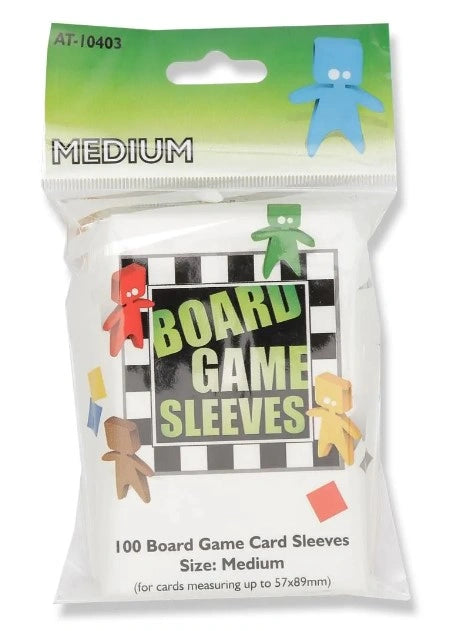 (57x89mm) Board Game Sleeves - Medium - 100pack