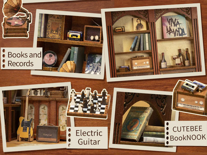 The Secret Rythm - Book Nook Kit - CuteBee