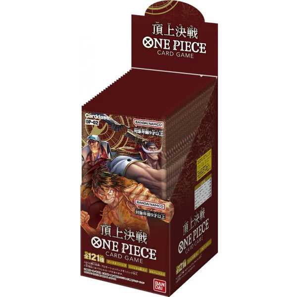 One Piece Card Game: Paramount War [OP-02] Booster Box (Japansk version)