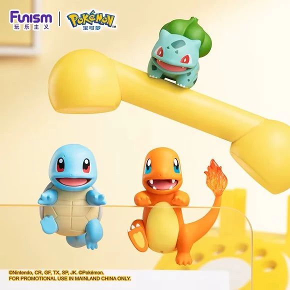 Funism Pokemon Team Party Peekrin Series Edge Hanging Figure - 1 Random
