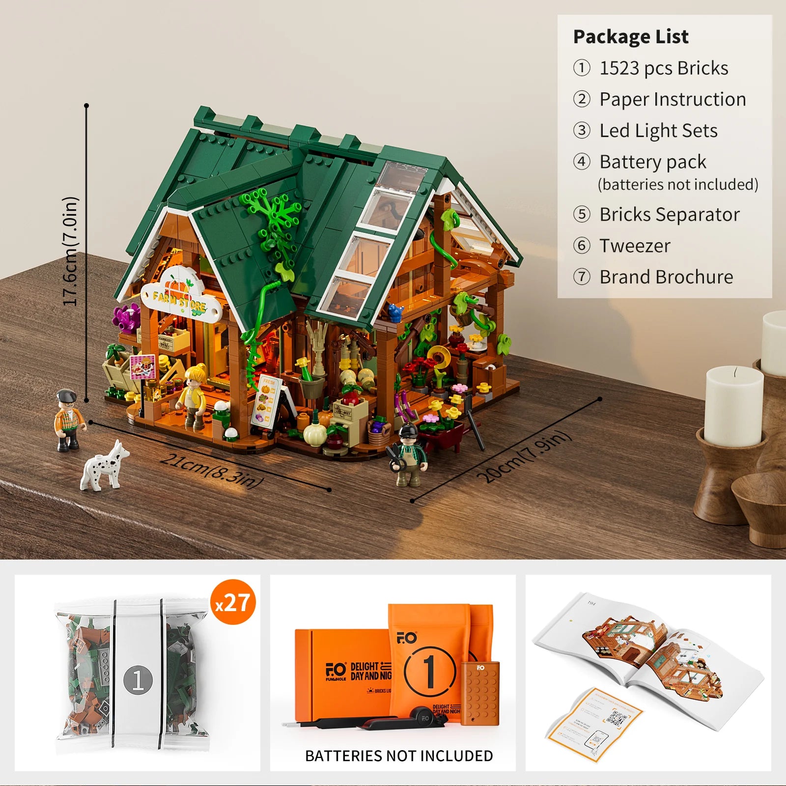Farm Store 1523PCS