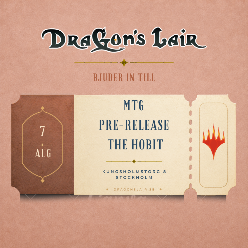 Deltagarbiljett - MTG Pre-Release The Hobit 7/8