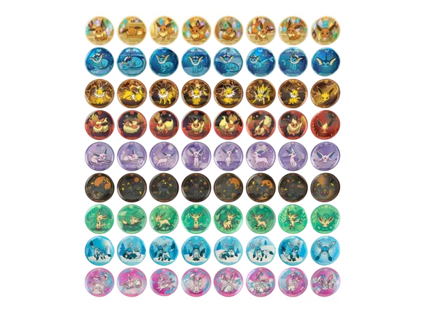 Pokemon Terastal Gathering CSV9.5C Badge Set Collection (Kinesisk)