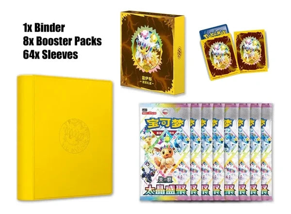 Pokemon Terastal Gathering Gift Box Set  Jolteon (Kinesisk)