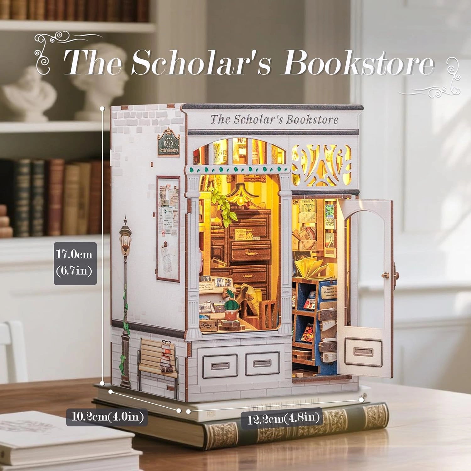 The Scholar's Bookstore - Book Nook Kit - CuteBee