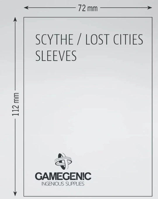 (72x112 mm) Gamegenic - PRIME Scythe/Lost Cities Sleeves